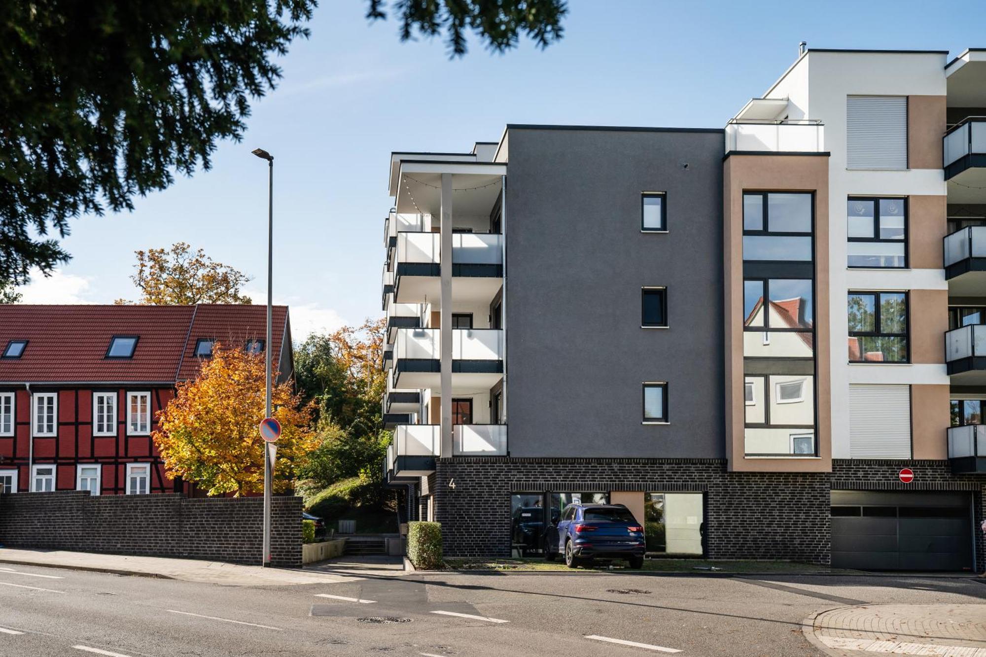 Reitz - Apartment I Zentrale Lage I Stellplatz I 55Qm I 2 Zimmer I Kueche I Bad I Terrasse Bad Hersfeld Dış mekan fotoğraf