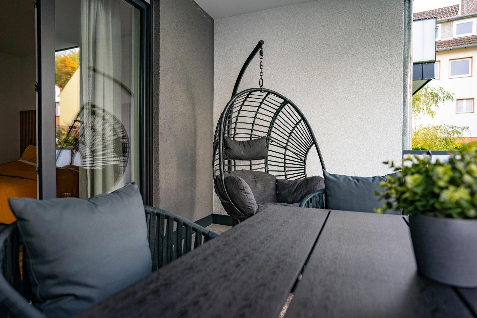 Reitz - Apartment I Zentrale Lage I Stellplatz I 55Qm I 2 Zimmer I Kueche I Bad I Terrasse Bad Hersfeld Dış mekan fotoğraf
